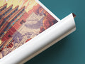 Forbidden City travel poster tube China