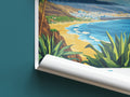 Tenerife travel poster roll up Spain