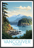 vancouver travel poster main canada