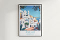 Asilah travel poster on the wall Morocco