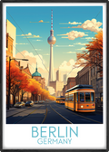 berlin travel poster main germany