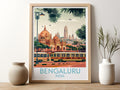 Bengaluru travel poster for kitchen India