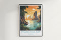 Phang Nga Bay travel poster on the wall Thailand