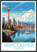 vancouver travel poster main canada