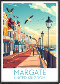 Margate travel poster main United Kingdom