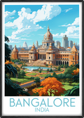 Bangalore travel poster main India