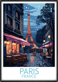 paris travel poster main france