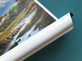 Kilimanjaro travel poster tube Tanzania