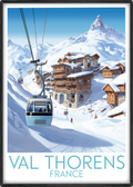 val thorens travel poster main france