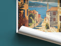 Split travel poster roll up Croatia