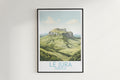 Le Jura travel poster on the wall France