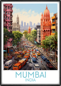 mumbai travel poster main india