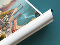 Gibraltar travel poster tube British Territory