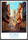 york travel poster main england