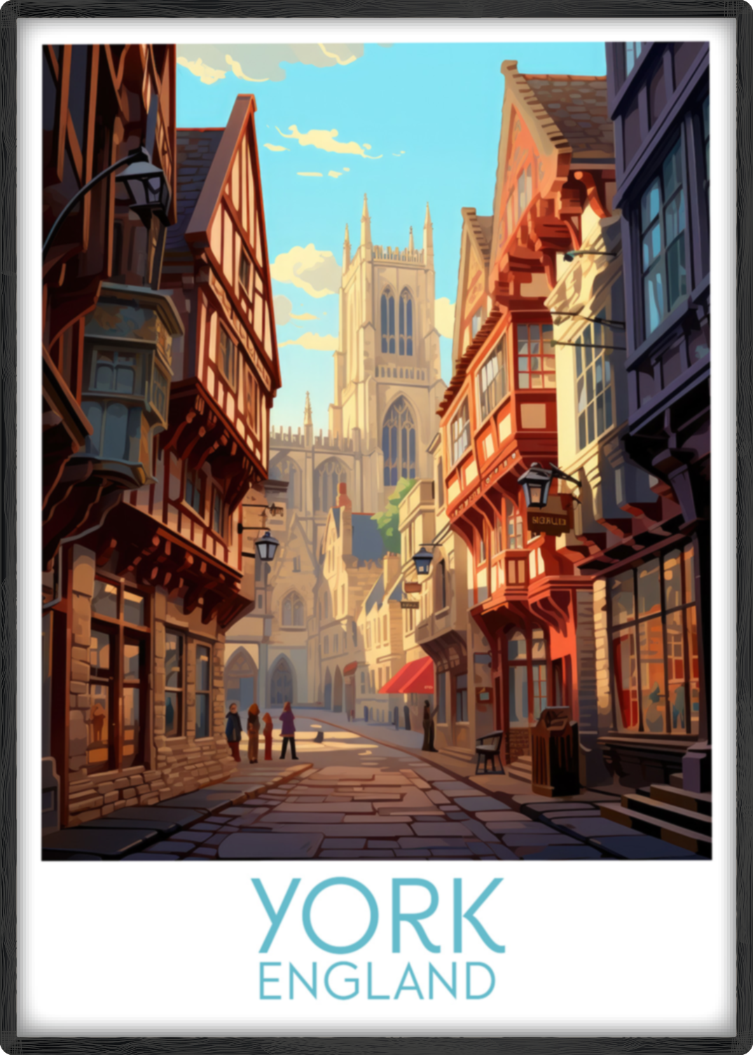 york travel poster main england