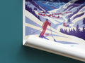 Morzine travel poster roll up France