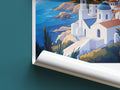 Kos travel poster roll up Greece