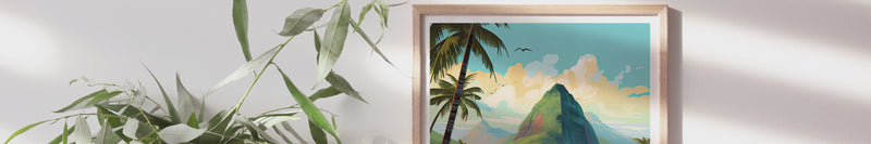 Collection Caribbean posters Banner