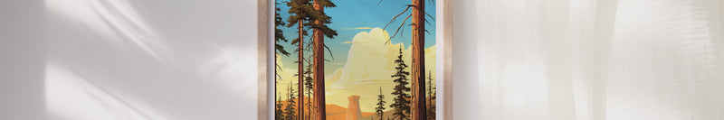 Collection National Park posters Banner