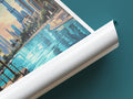 dubai travel poster tube united arab emirates