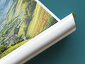 pyrenees travel poster tube france