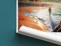 brighton travel poster roll up united kingdom