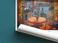 seville travel poster roll up spain