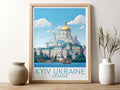 kyiv ukraine travel poster for kitchen ukraine