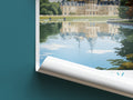 chantilly travel poster roll up france