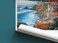 azores travel poster roll up portugal