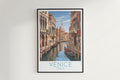 venice travel poster hanged on the wall italy