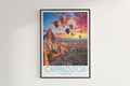 cappadocia travel poster hanged on the wall turkey