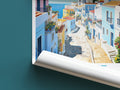 algarve travel poster roll up portugal