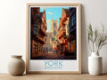 york travel poster for kitchen england