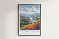 douro valley travel poster hanged on the wall portugal