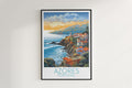 azores travel poster hanged on the wall portugal