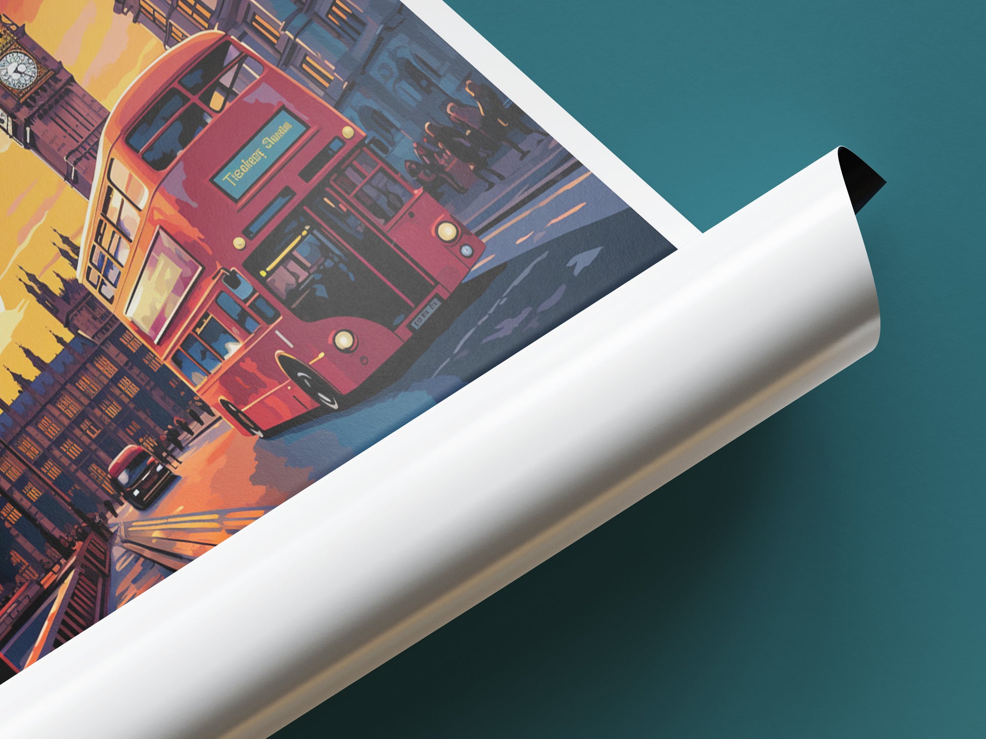 london travel poster tube united kingdom