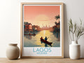 lagos travel poster for kitchen nigeria