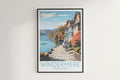 windermere travel poster hanged on the wall england