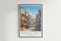 buenos aires travel poster hanged on the wall argentina