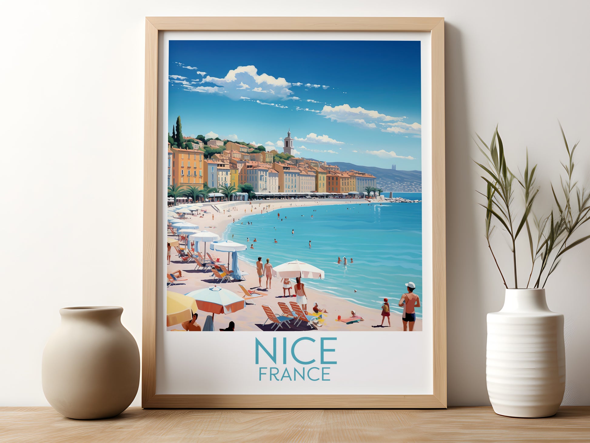 nice travel poster for kitchen france