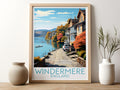 windermere travel poster for kitchen england