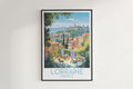 lorraine travel poster hanged on the wall france