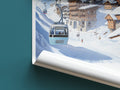 val thorens travel poster roll up france