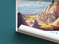 cappadocia travel poster roll up turkey