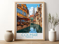 colmar travel poster for kitchen france