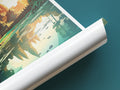 angkor wat travel poster tube cambodia