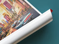 las vegas travel poster tube united states