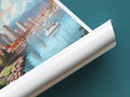 vancouver travel poster tube canada