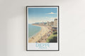 dieppe travel poster hanged on the wall france